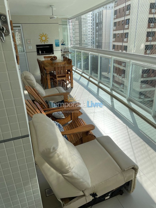 Apartamento para aluguel de temporada em Guarujá (Astúrias)