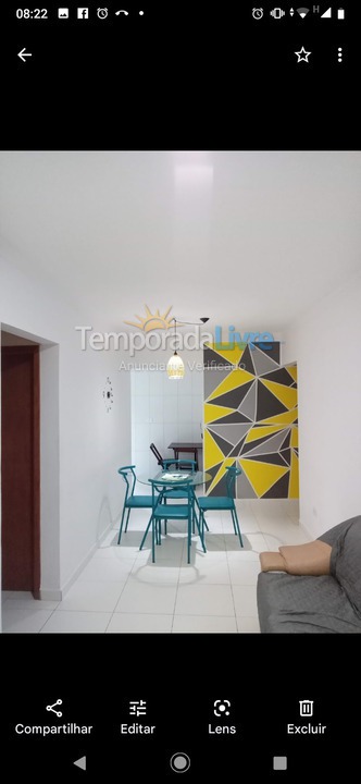 Apartment for vacation rental in Praia Grande (Vila Assunção)