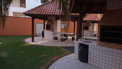 Quiosques com churrasqueiras