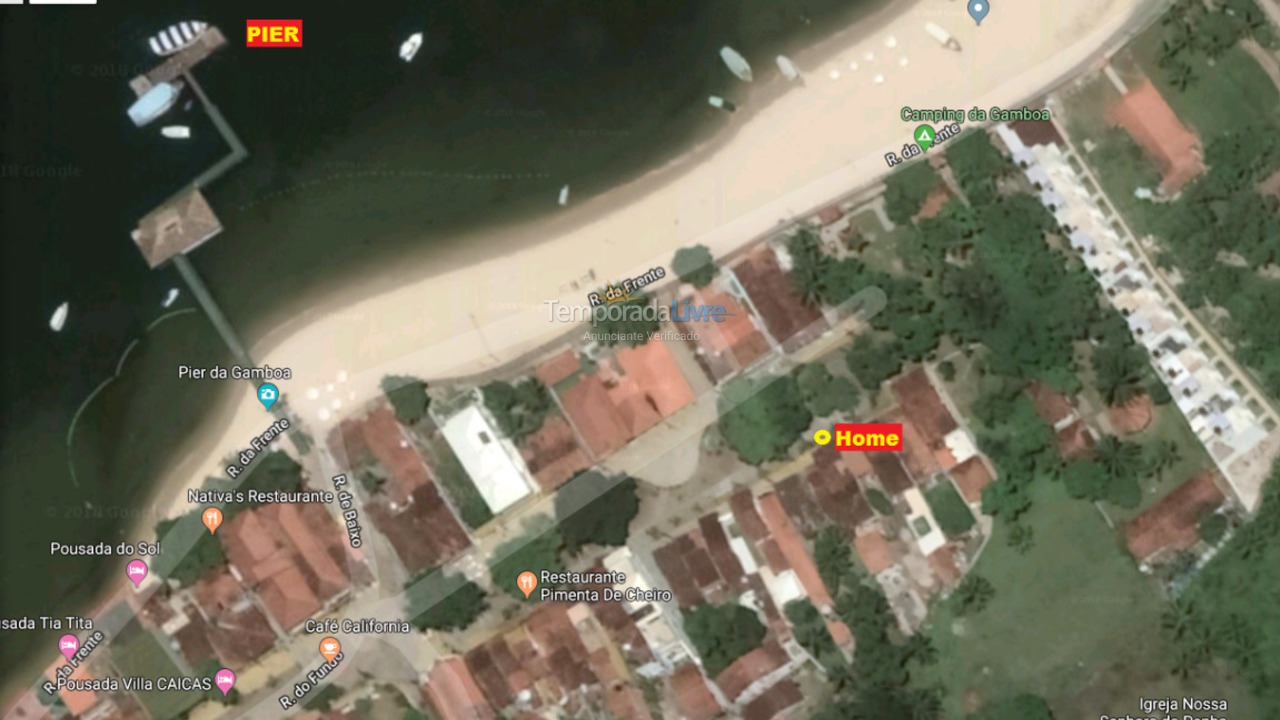 Casa para aluguel de temporada em Cairu (Gamboa do Moro)