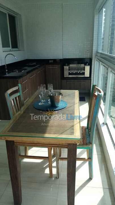 Apartment for vacation rental in Praia Grande (Praia do Caiçara)