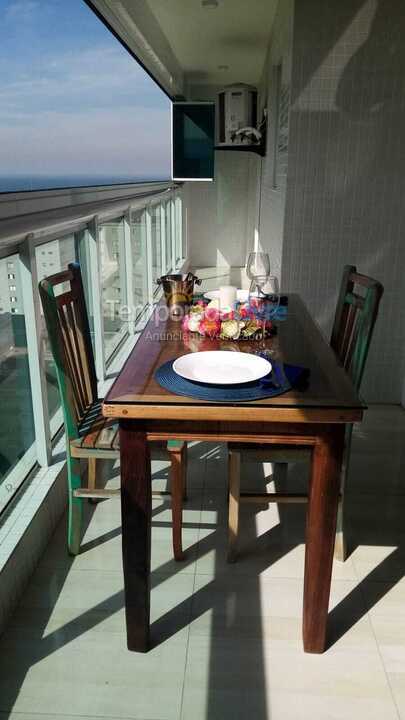 Apartment for vacation rental in Praia Grande (Praia do Caiçara)