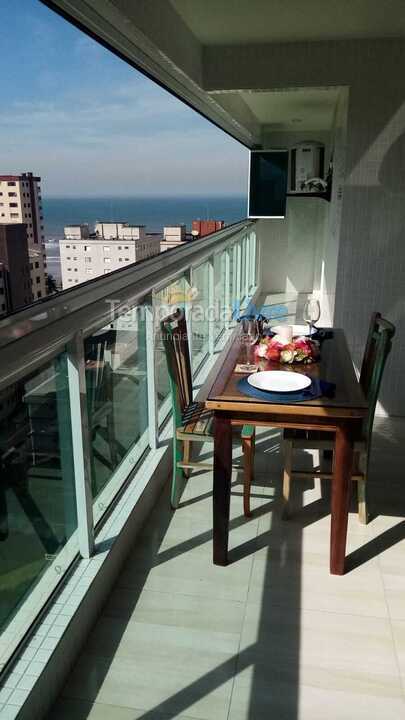 Apartment for vacation rental in Praia Grande (Praia do Caiçara)