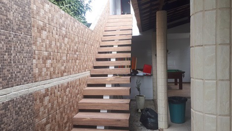 Casa para temporada mobiliada.