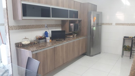 Casa para temporada mobiliada.