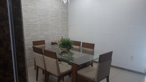 Casa para temporada mobiliada.