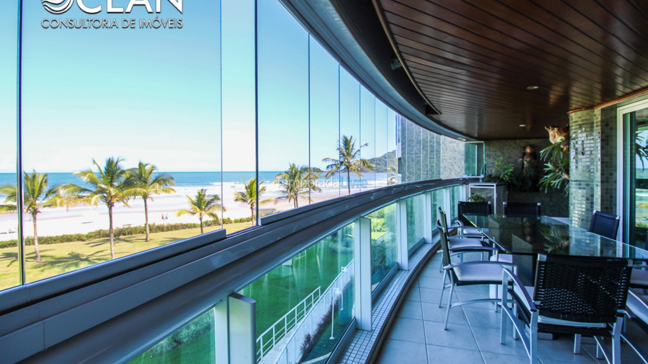 Apartamento para aluguel de temporada em Bertioga (Riviera de São Lourenço)