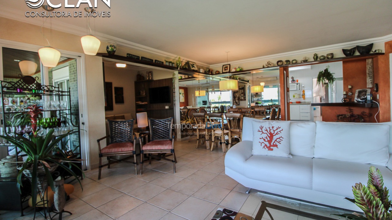 Apartamento para aluguel de temporada em Bertioga (Riviera de São Lourenço)