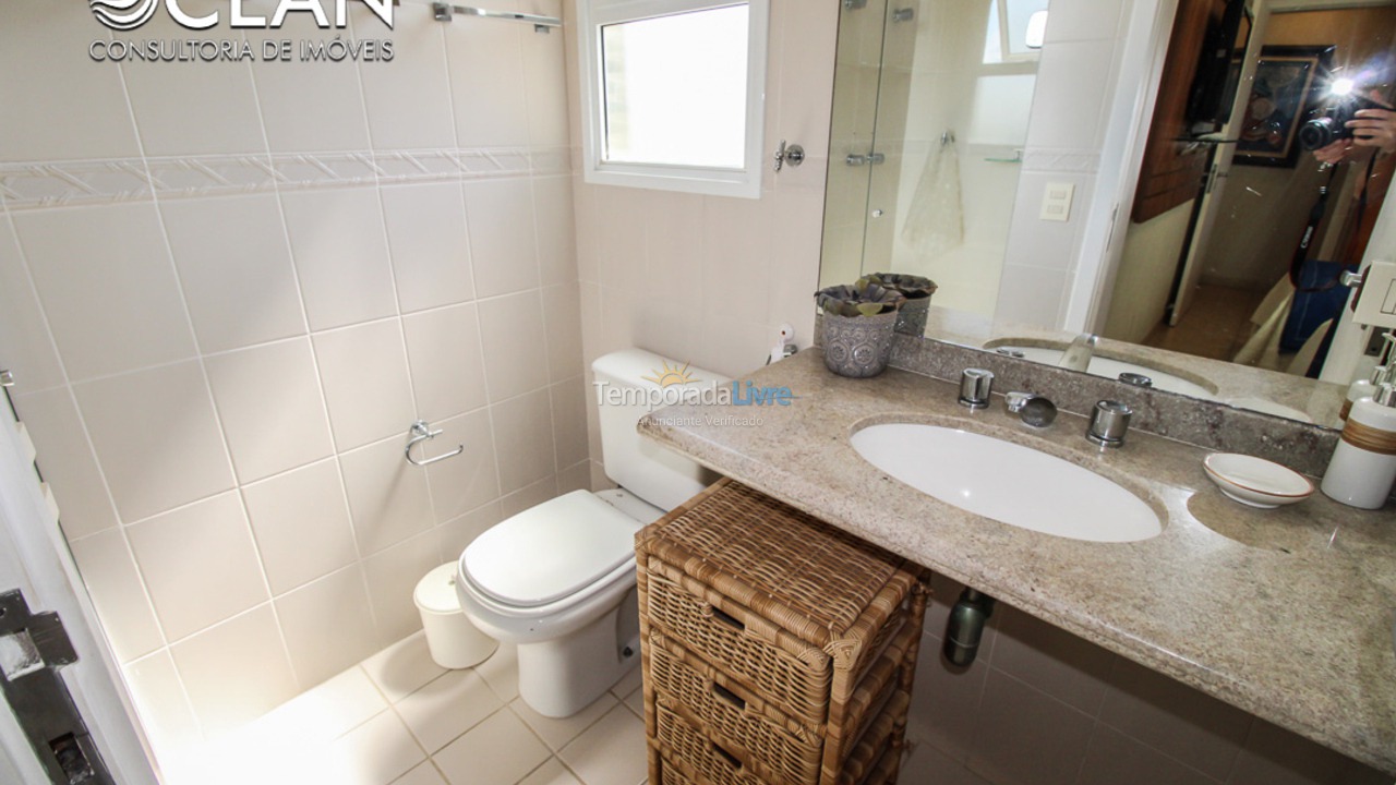 Apartamento para aluguel de temporada em Bertioga (Riviera de São Lourenço)