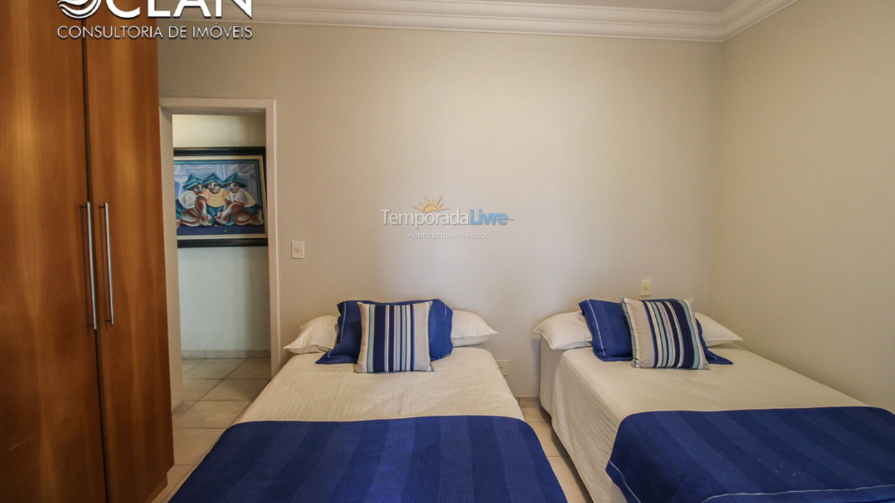 Apartamento para aluguel de temporada em Bertioga (Riviera de São Lourenço)