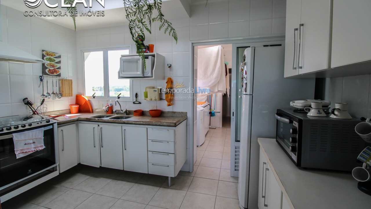 Apartamento para aluguel de temporada em Bertioga (Riviera de São Lourenço)