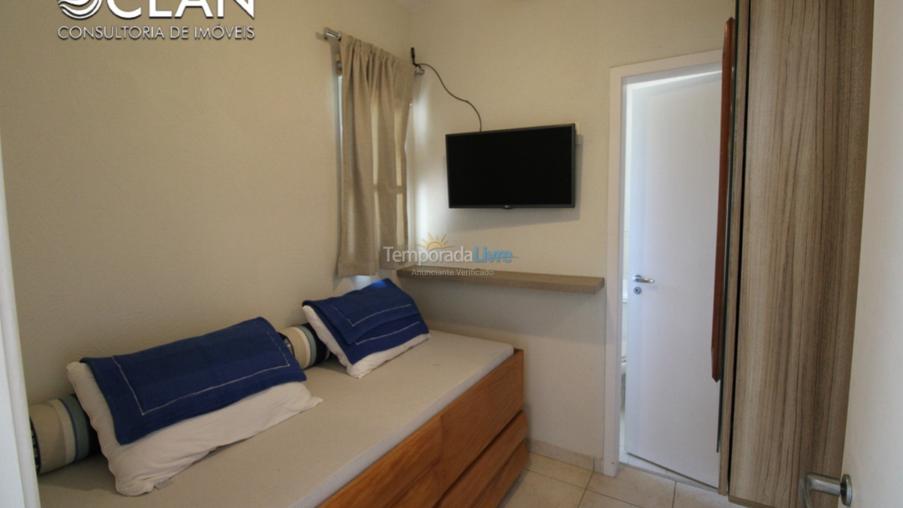 Apartamento para aluguel de temporada em Bertioga (Riviera de São Lourenço)