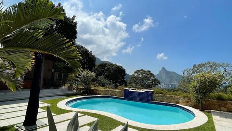 LUXOBRASIL #RJ712Mansão São Conrado 05 Quartos Vista Mar Casa Alto...