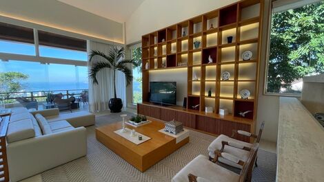 LUXOBRASIL #RJ712Mansão São Conrado 05 Quartos Vista Mar Casa Alto...