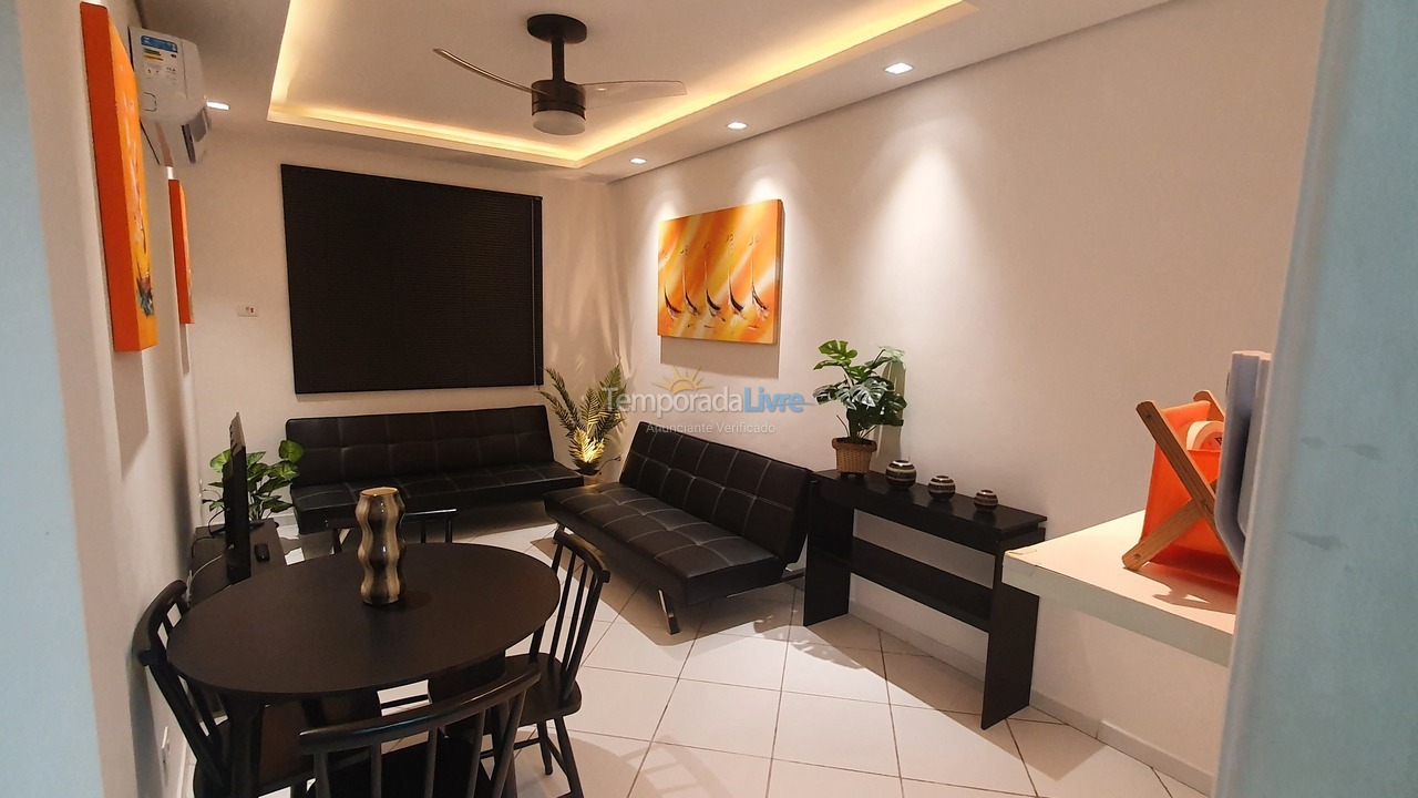 Apartamento para aluguel de temporada em Guarujá (Enseada)