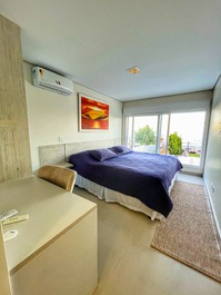 House in front of the sea walk in the sand Maresias