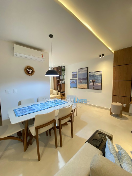 Apartment for vacation rental in Ubatuba (Praia das Toninhas)