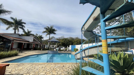 Farm for up to 24 people, with 3 meter water slide