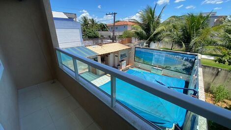 Linda Casa com 4 suítes acomodação para no máximo 20 pessoas.