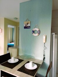 Conforto e melhor vista mar - 100 m da praia