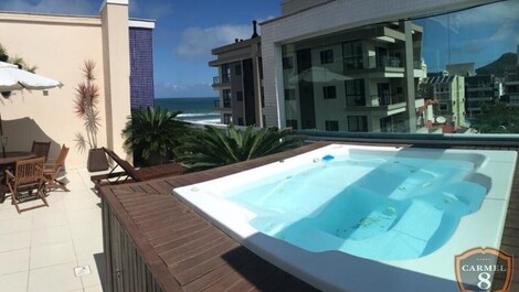 HERMOSO PENTHOUSE CON VISTA AL MAR, 04 HABITACIONES, EN MARISCAL