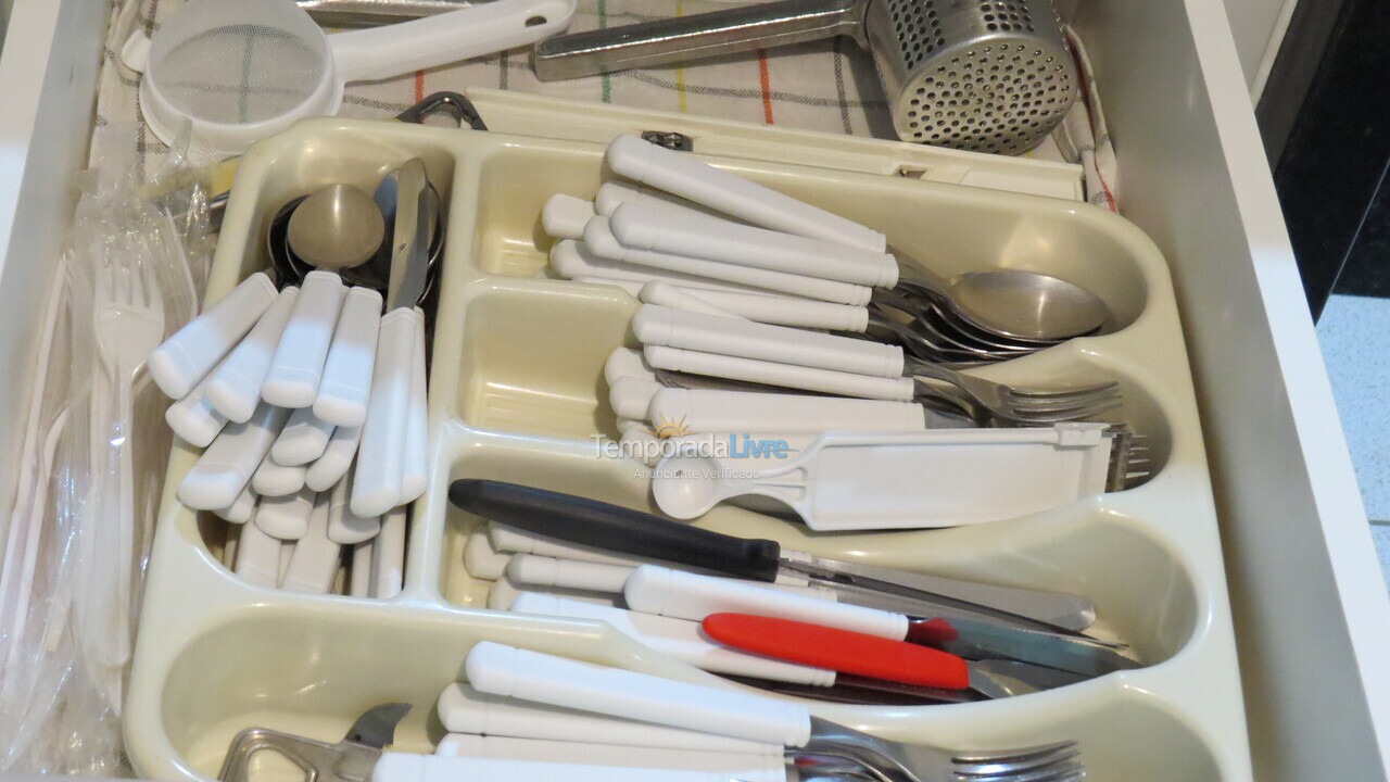 Apartment for vacation rental in Ubatuba (Praia do Tenório)