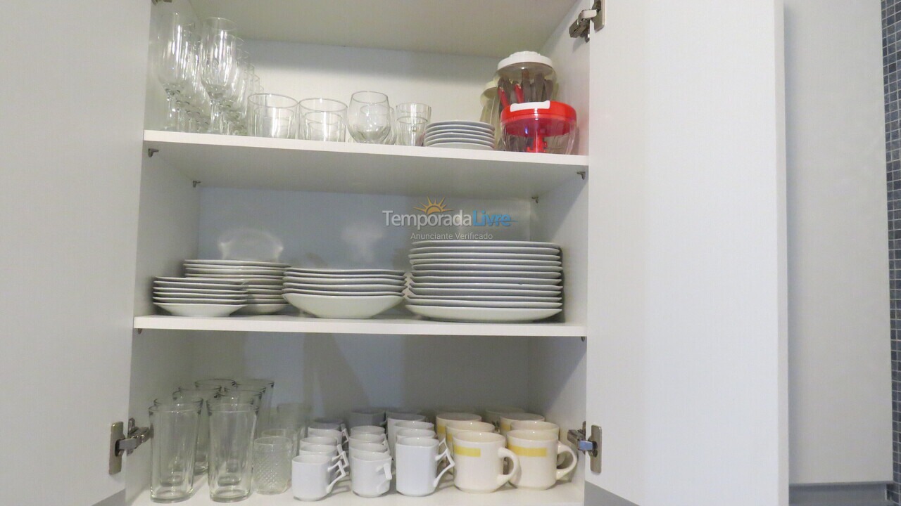 Apartment for vacation rental in Ubatuba (Praia do Tenório)