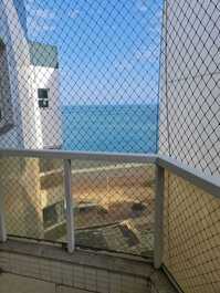 Varanda com tela de proteção