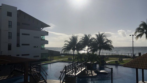 Vista de nossa varanda 