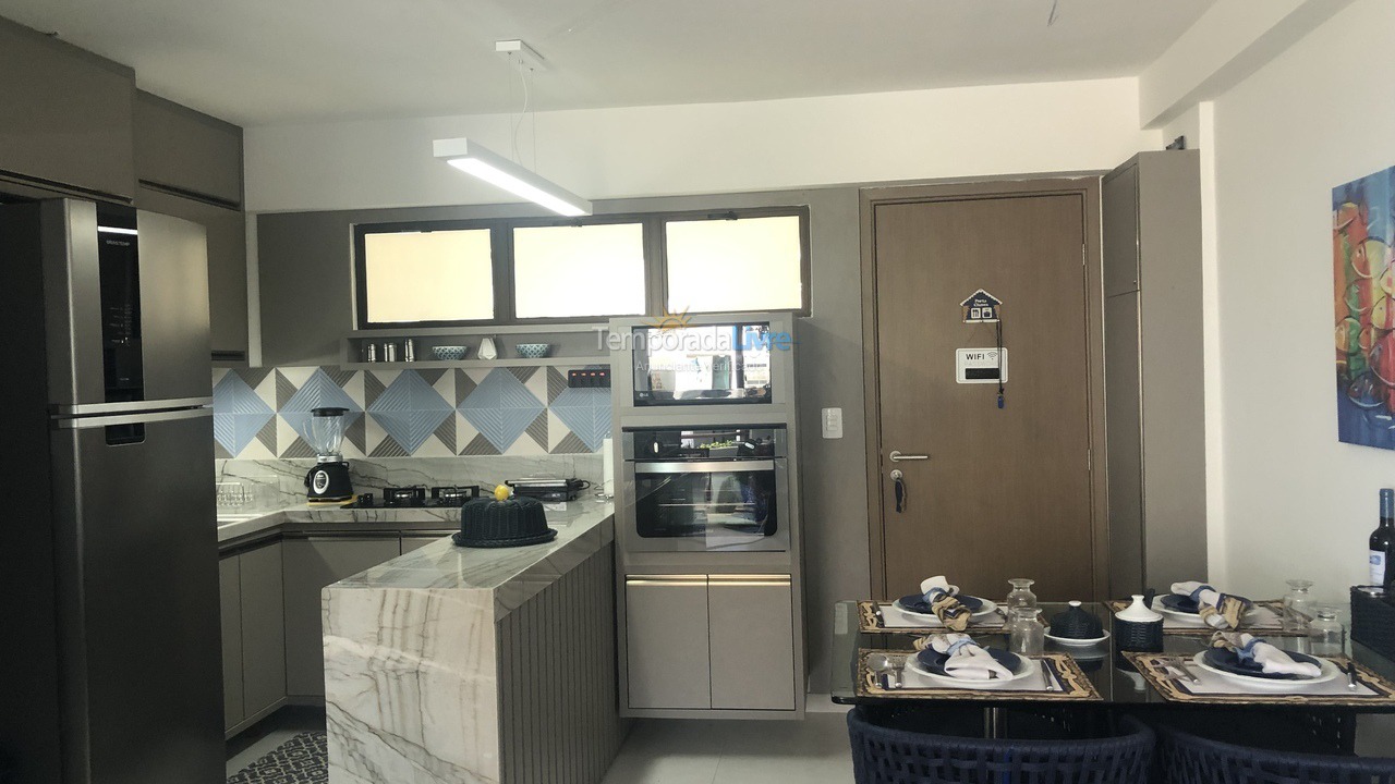 Apartment for vacation rental in Tamandaré (Praia de Tamandare)