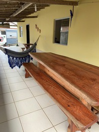 Casa de férias amarela