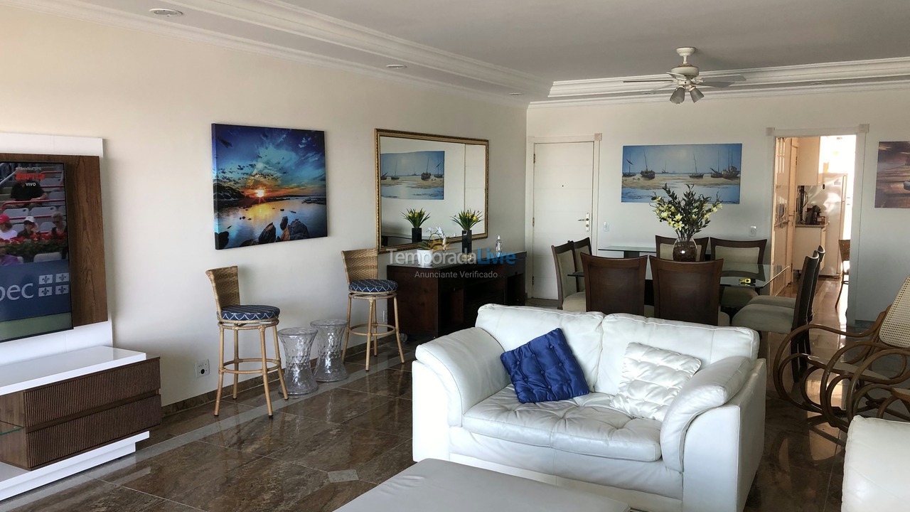 Apartamento para alquiler de vacaciones em Guarujá (Pitangueiras)