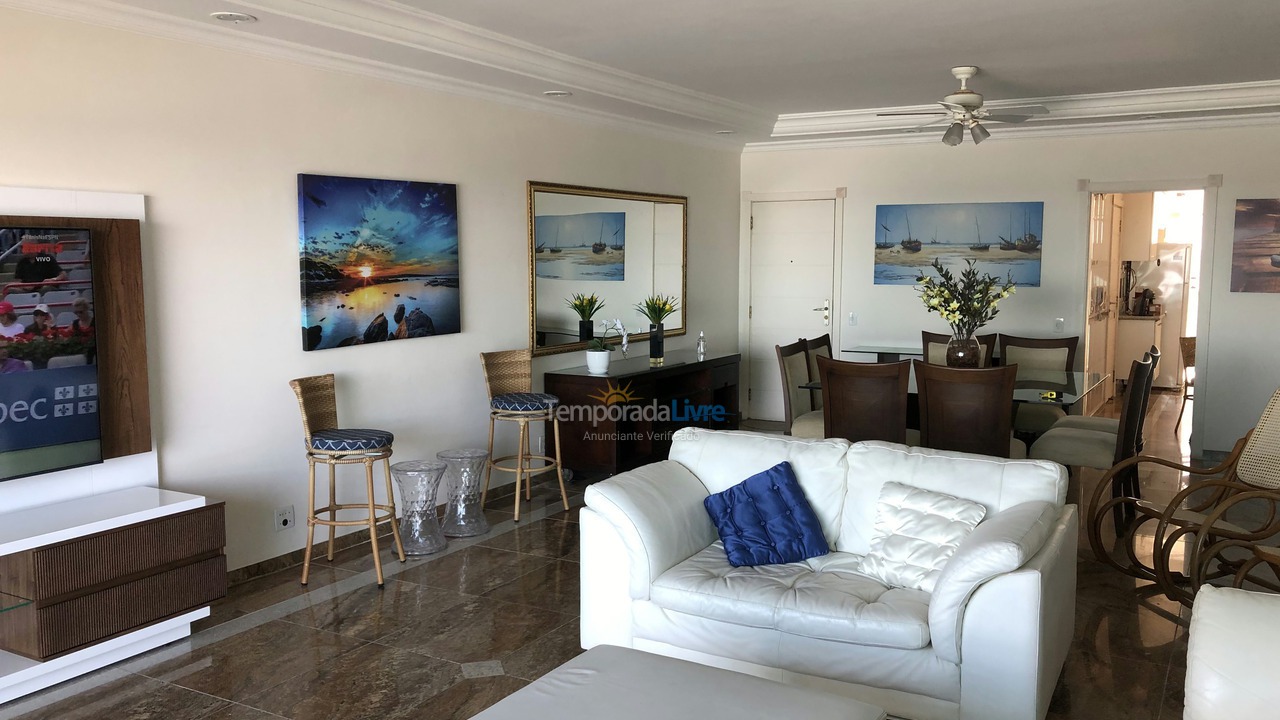 Apartamento para alquiler de vacaciones em Guarujá (Pitangueiras)