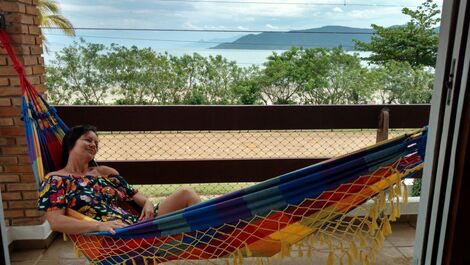 Varanda frente ao mar 