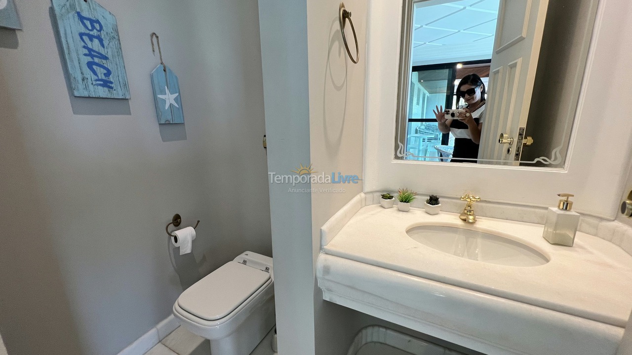 Apartamento para alquiler de vacaciones em Bertioga (Riviera de São Lourenço)