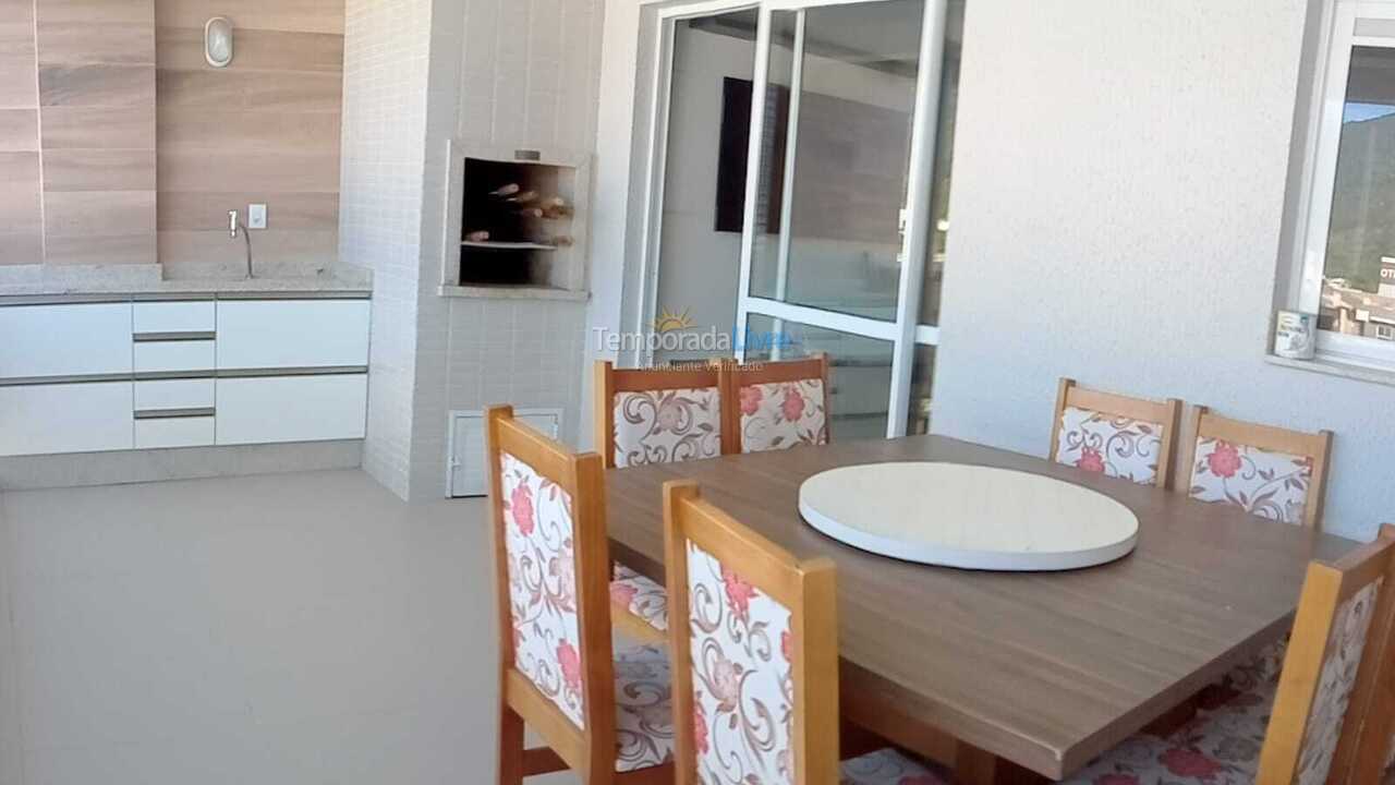 Apartamento para aluguel de temporada em Governador Celso Ramos (Palmas do Arvoredo)