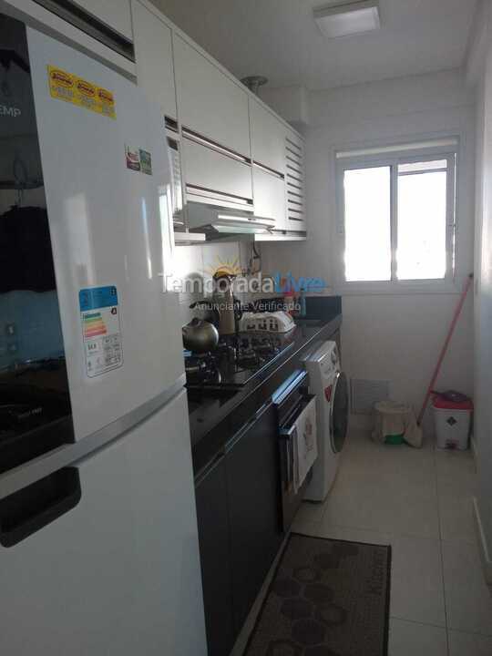 Apartamento para aluguel de temporada em Governador Celso Ramos (Palmas do Arvoredo)