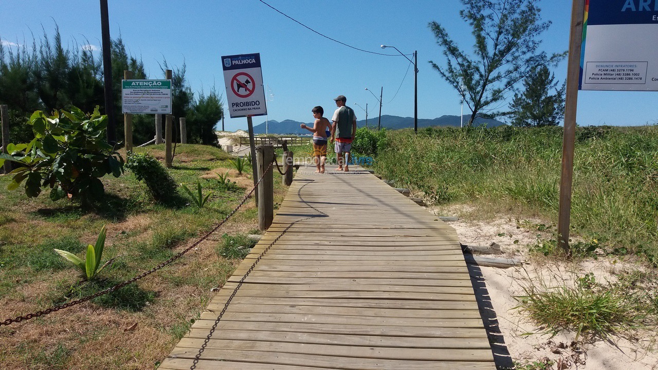 Casa para alquiler de vacaciones em Palhoça (Guarda do Embaú)