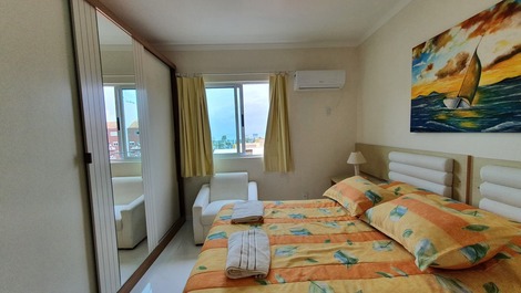 Hermoso ático con vista al mar en Bombinhas