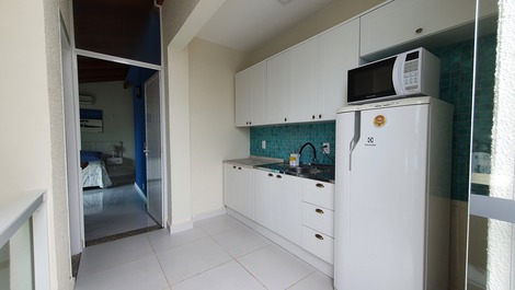 Hermoso ático con vista al mar en Bombinhas