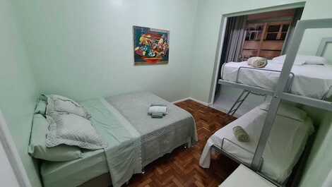 Apartamento temporada Rio de Janeiro(Copacabana) 3 Quartos