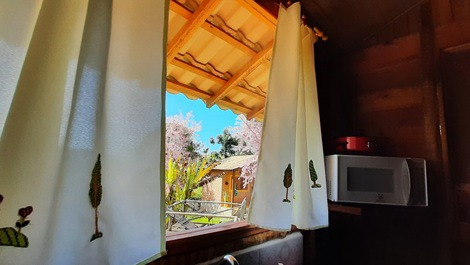 Cabaña estilo bungalow para la temporada en Serra da Mantiqueira Mineira
