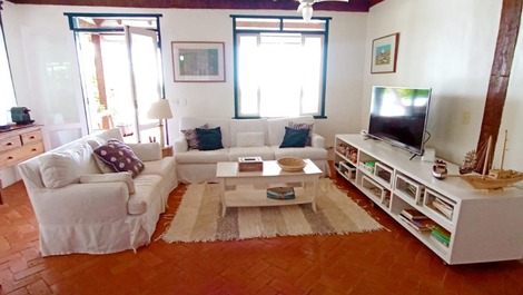 CASA EM CONDOMÍNIO#PÉ NA AREIA#LITORAL SP # CAMBURIZINHO