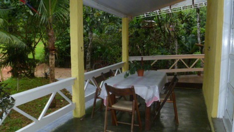 Quinta en Ubatuba Playa Lagoinha con piscina