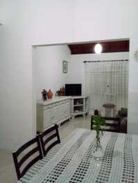 Cozinha e sala integradas