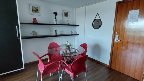 Flat a beira mar, charmoso e aconchegante