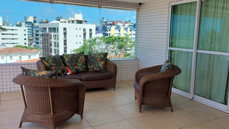 Flat a beira mar, charmoso e aconchegante