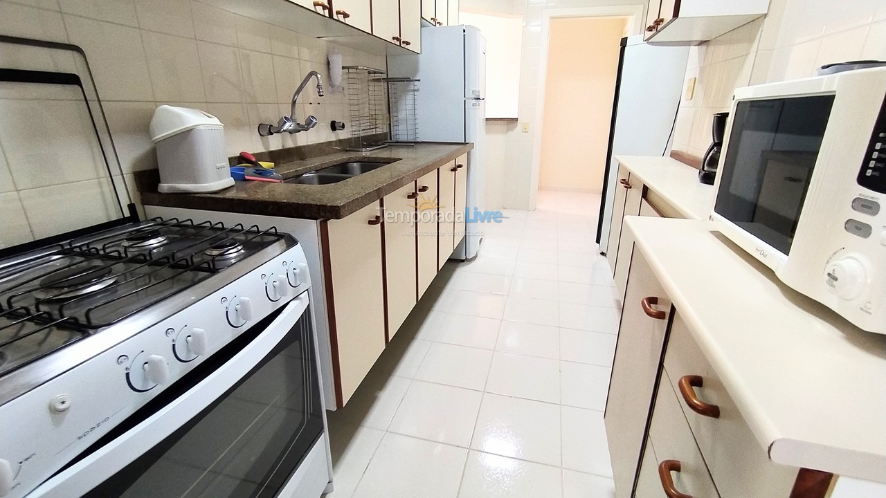 Apartamento para aluguel de temporada em Bertioga (Riviera de São Lourenço)