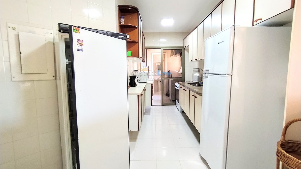 Apartamento para aluguel de temporada em Bertioga (Riviera de São Lourenço)