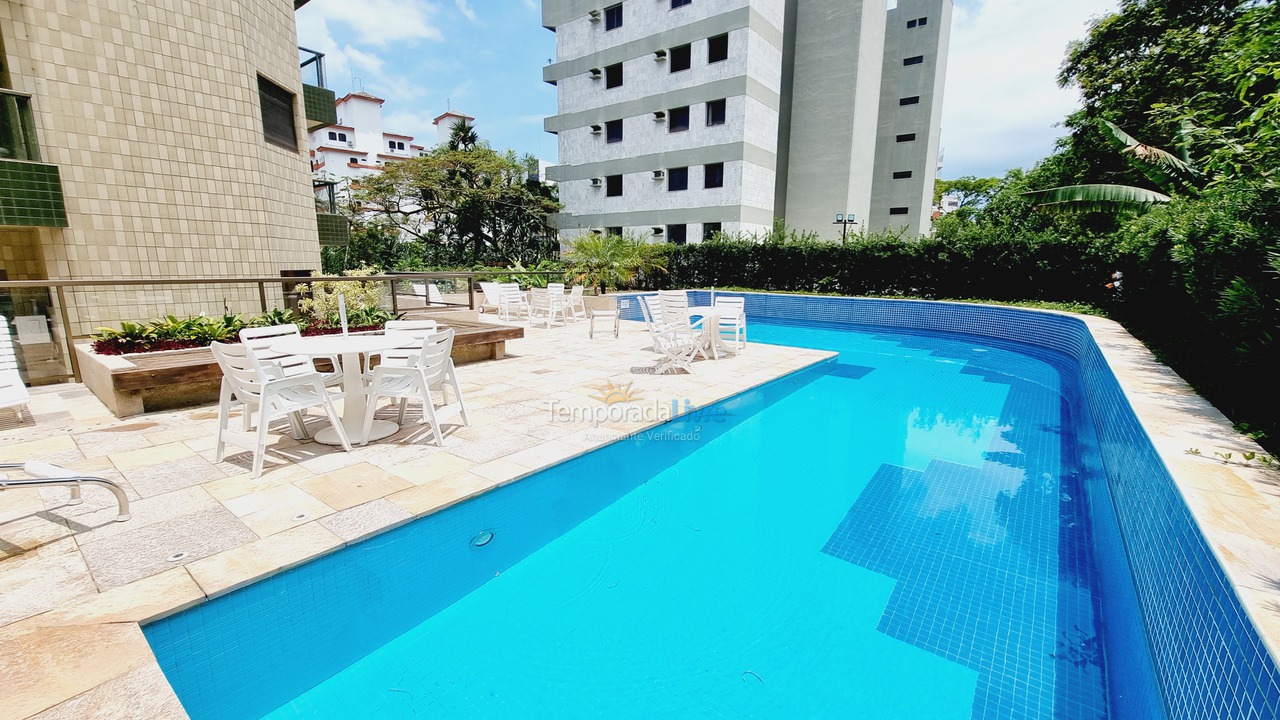 Apartamento para aluguel de temporada em Bertioga (Riviera de São Lourenço)